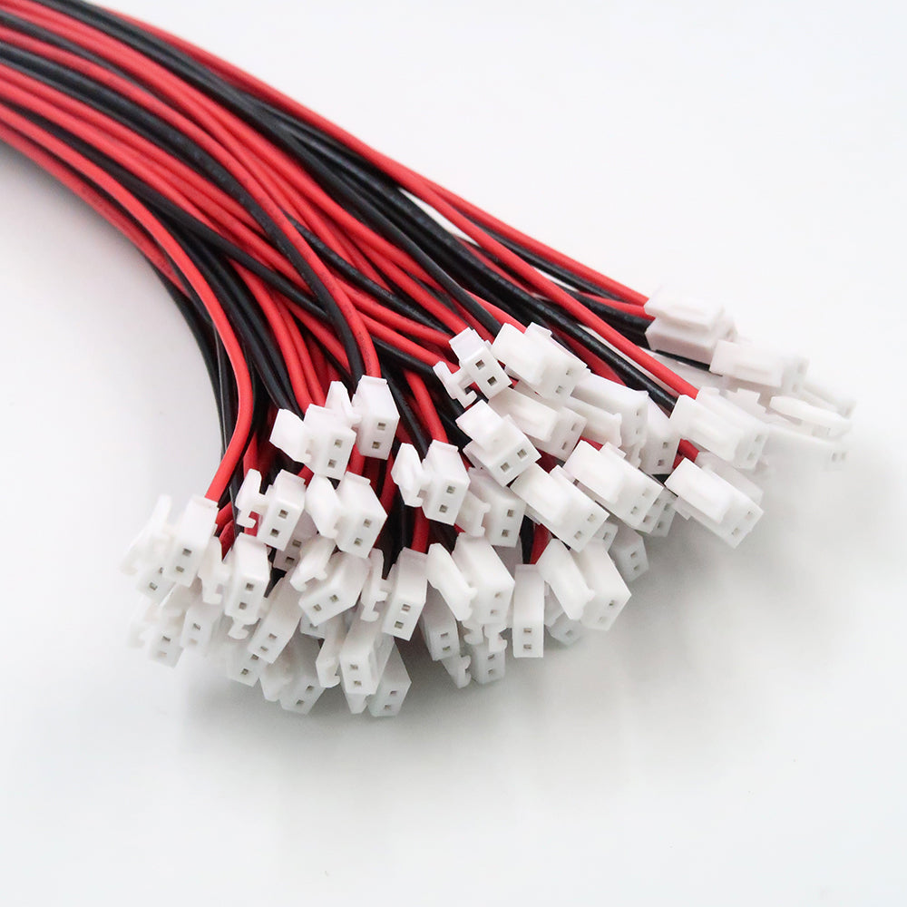 2-Pin JST 2.54mm Female Connector with Wire