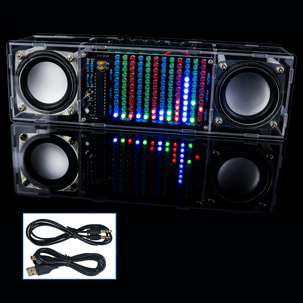DIY Bluetooth Speaker Soldering Kit with Spectrum Display – Electronics Learning Project