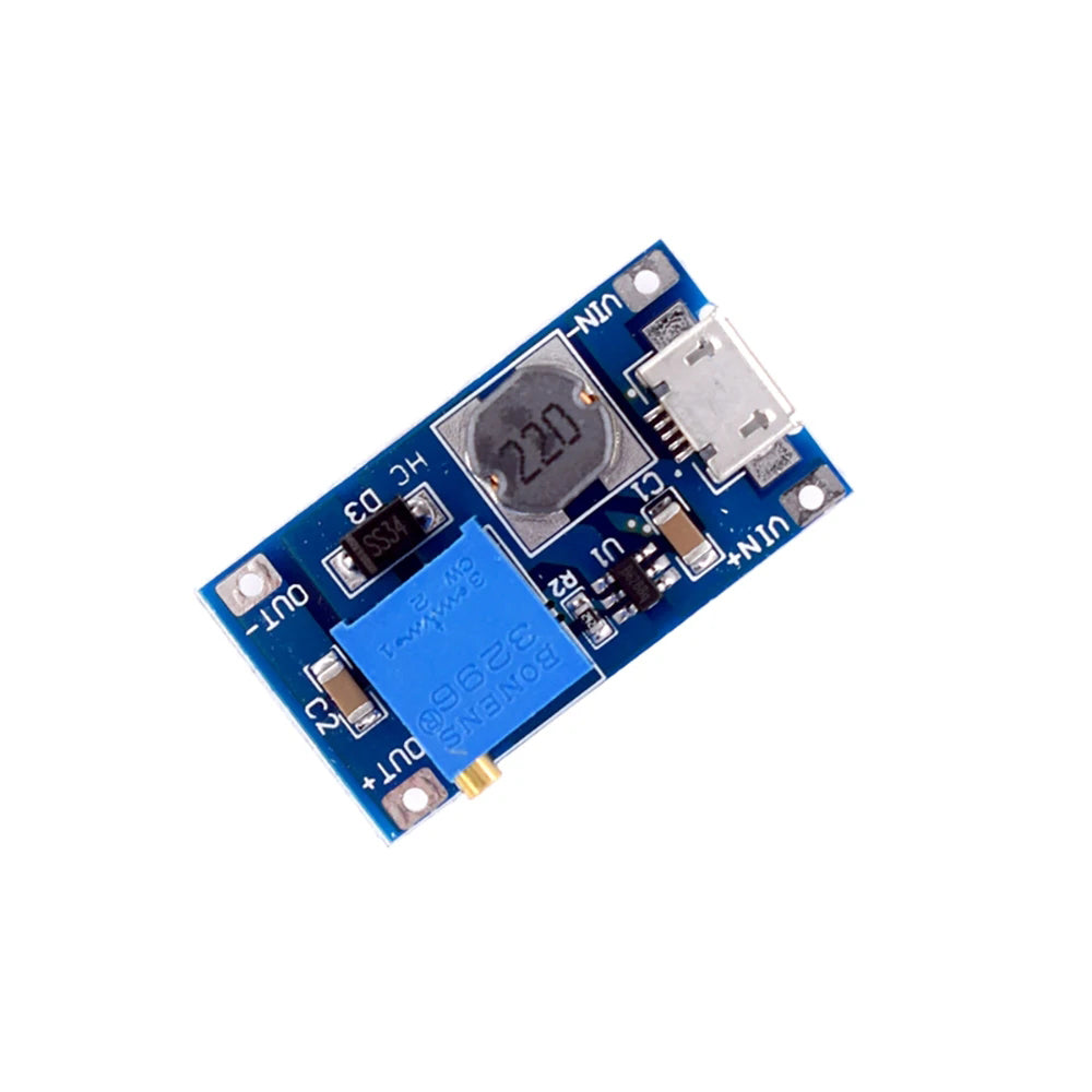 XY-016 MT3608 Adjustable DC-DC Boost Converter Module