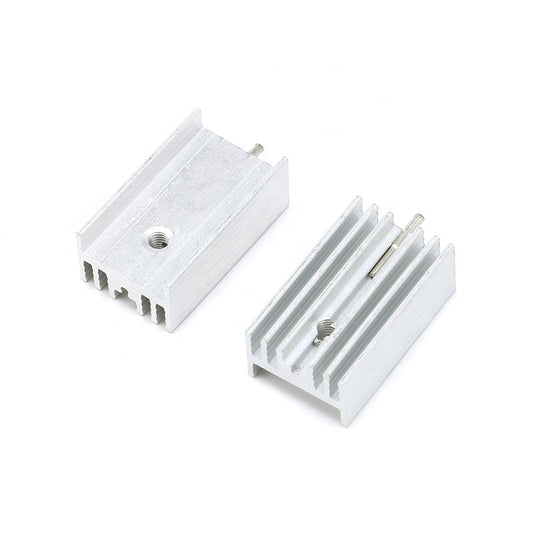 TO-220 Aluminum Heatsink 15×10×20mm with Pin for MOSFET