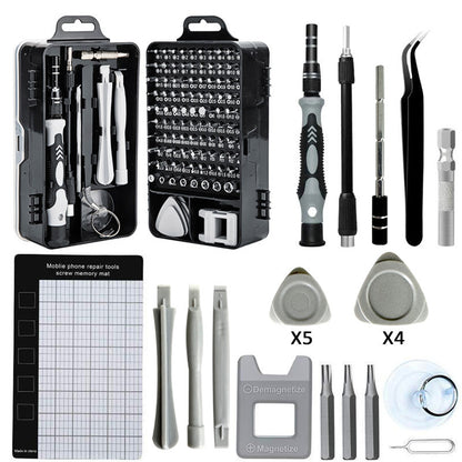 115-in-1 Precision Magnetic Screwdriver Set for Laptop, Mobile & Electronics Repair