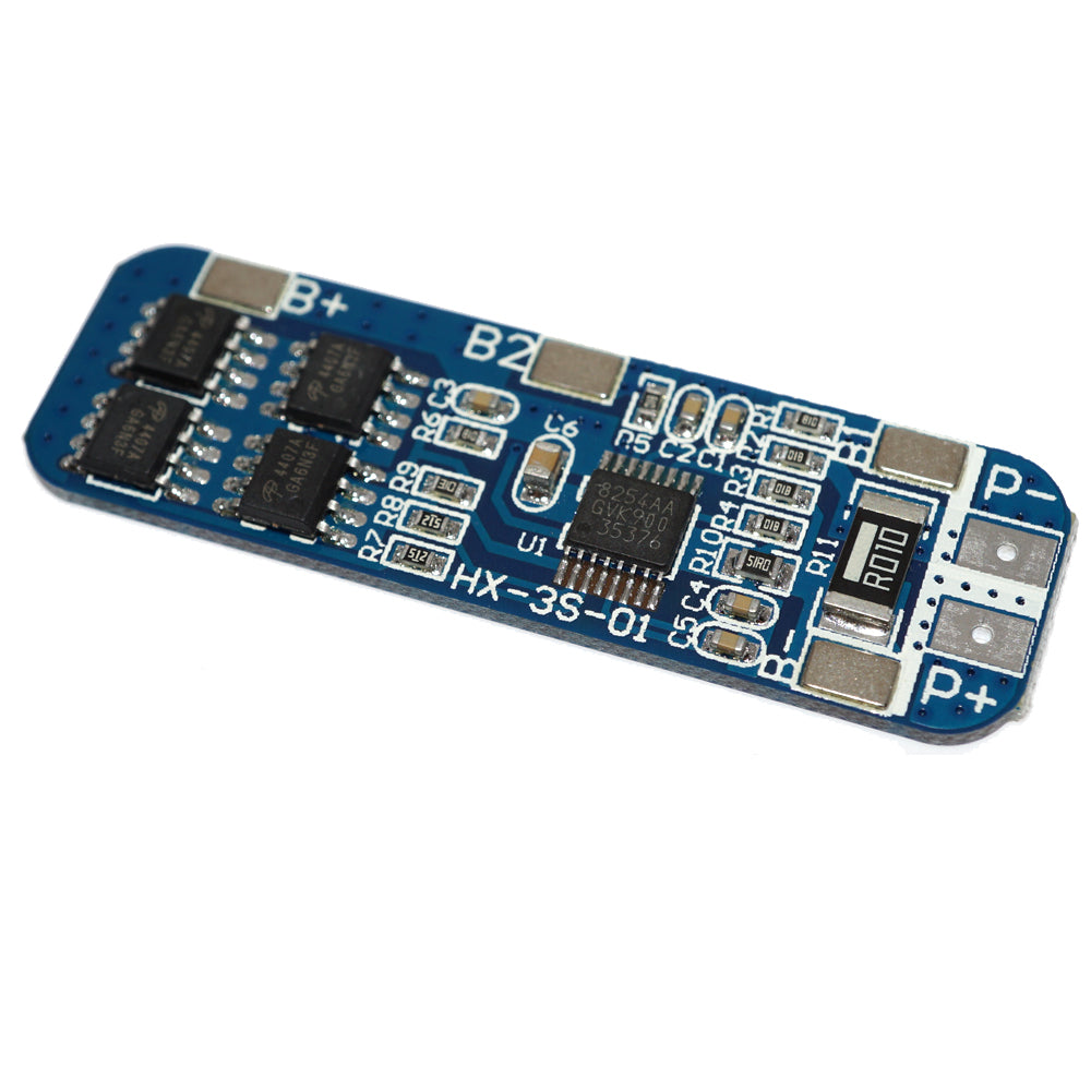 3S BMS Battery Protection Balancing Board Circuit Board  10A 12V