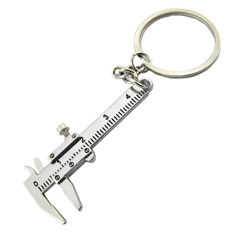 Mini Vernier Caliper Keychain 0–40mm Portable Measuring Tool