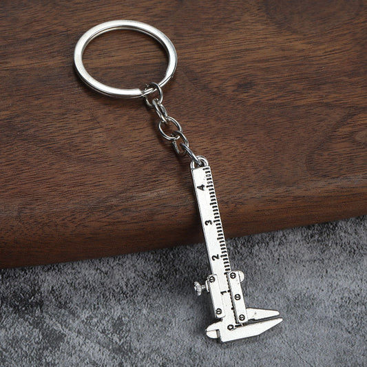 Mini Vernier Caliper Keychain 0–40mm Portable Measuring Tool