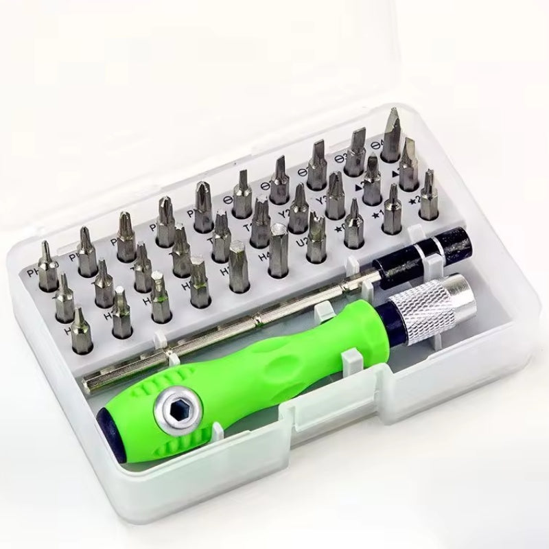 32-in-1 Precision Magnetic Screwdriver Set with Flexible Extension Shaft