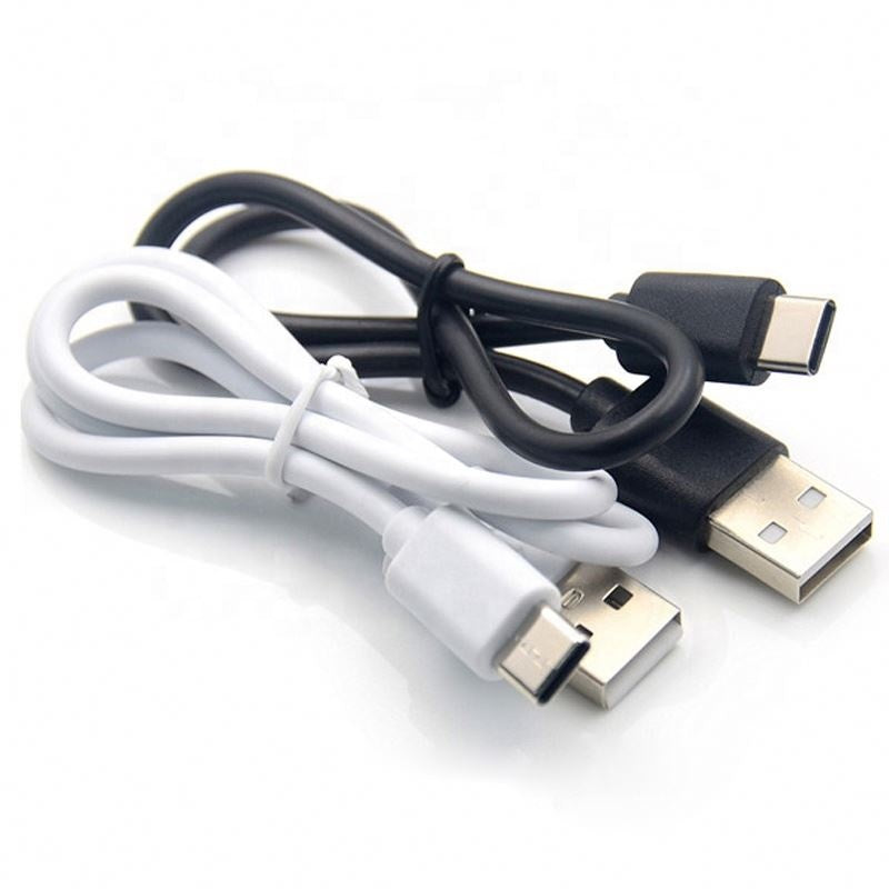 USB C to USB A Cable 50 cm 2A White