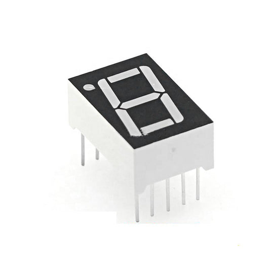 0.56 Inch 1-Digit 7-Segment LED Display (Common Cathode)