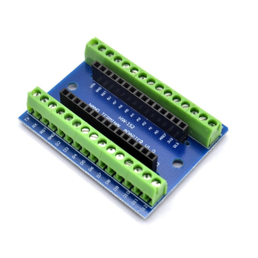Arduino Nano V3.0 Terminal Expansion Board with Screw Terminals