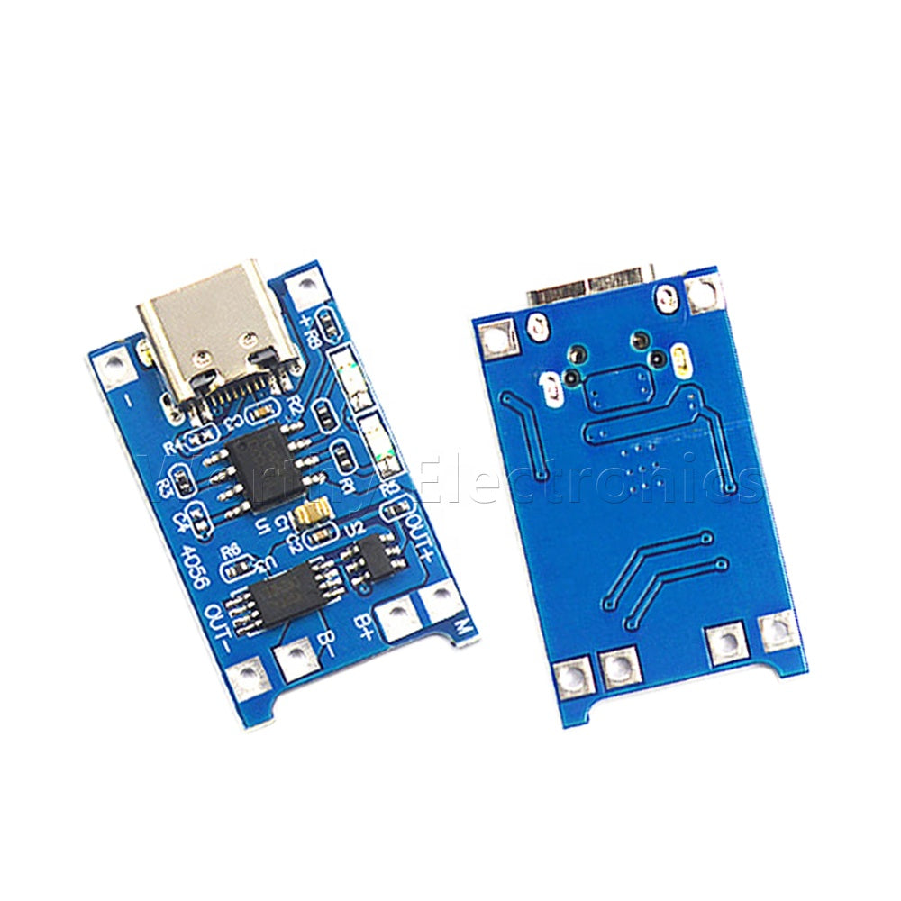 TP4056 USB-C Li-ion Battery Charging Module